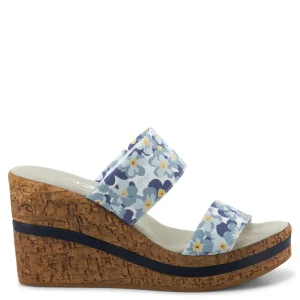 Onex Shoes Anastasia / Blue Floral | Wedges