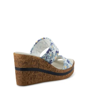 Onex Shoes Anastasia / Blue Floral | Wedges