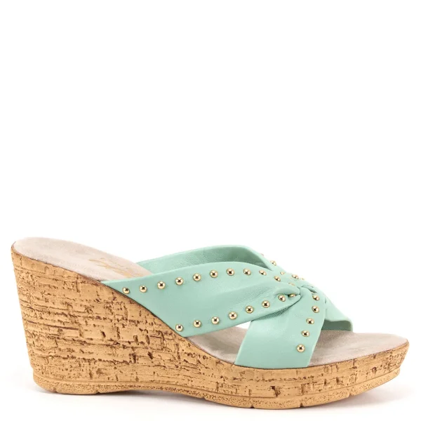 Onex Shoes Belynda / Mint Green | Wedges