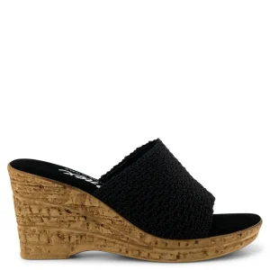 Onex Shoes Bianca-C / Black | Wedges