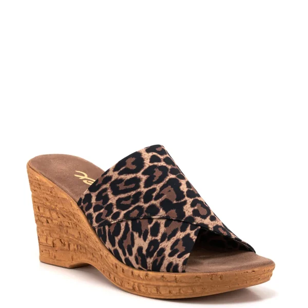 Onex Shoes Christina / Leopard | Wedges