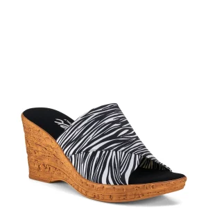 Onex Shoes Christina / Zebra | Wedges