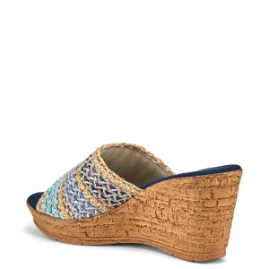 Onex Shoes Claire / Blue Multi Weave | Wedges