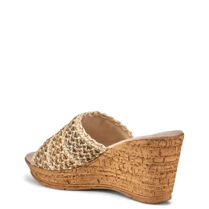 Onex Shoes Claire / Natural Brown Weave | Wedges