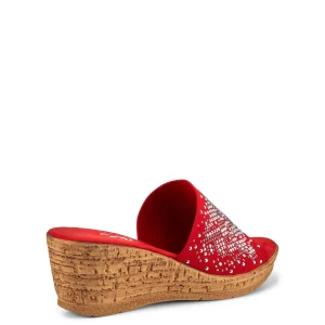Onex Shoes Joline / Red | Wedges