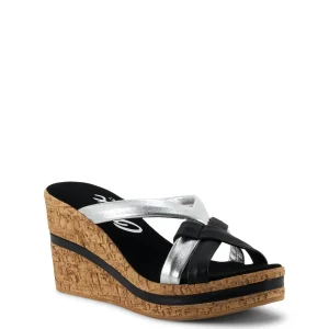 Onex Shoes Simona / Black Silver | Wedges